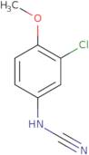 [(3-Chloro-4-methoxyphenyl)amino]carbonitrile