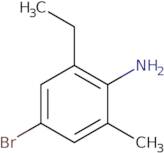 4-Bromo-6-ethyl-2-methylaniline