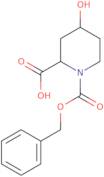 (2S,4R)-1-((Benzyloxy)carbonyl)-4-hydroxypiperidine-2-carboxylic acid