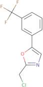 2-(Chloromethyl)-5-[3-(trifluoromethyl)phenyl]-1,3-oxazole