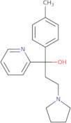 1-(p-Tolyl)-1-(2-pyridyl)-3-pyrrolidin-1-yl-propan-1-ol