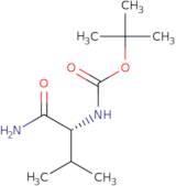 (R)-tert-Butyl (1-amino-3-methyl-1-oxobutan-2-yl)carbamate