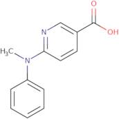 6-[Methyl(phenyl)amino]pyridine-3-carboxylic acid