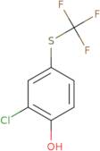 2-Chloro-4-((trifluoromethyl)thio)phenol