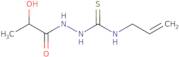 2-Hydroxy-N-{[(prop-2-en-1-yl)carbamothioyl]amino}propanamide