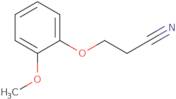 3-(2-Methoxyphenoxy)propanenitrile