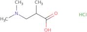 3-(Dimethylamino)-2-methylpropanoic acid hydrochloride