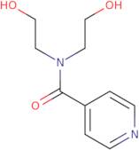 N,N-bis(2-hydroxyethyl)-4-pyridinecarboxamide