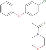 2-(5-Chloro-2-phenoxyphenyl)-1-morpholinoethanethione