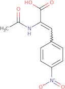 2-(Acetylamino)-3-(4-nitrophenyl)-2-propenoic acid