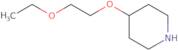 4-(2-Ethoxyethoxy)piperidine