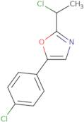 2-(1-Chloroethyl)-5-(4-chlorophenyl)-1,3-oxazole