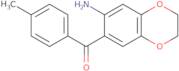 (7-Amino-2,3-dihydrobenzo[b][1,4]dioxin-6-yl)(p-tolyl)methanone