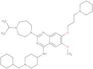 7-(3-(Piperidin-1-yl)propoxy)-N-(1-(cyclohexylmethyl)piperidin-4-yl)-2-(4-isopropyl-1,4-diazepan-1-yl)-6-methoxyquinazolin-4-amine