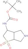 rel-N-​[(3R,​3aR,​6aS)​-​Hexahydro-​1,​1-​dioxido-​2H-​thieno[2,​3-​c]​pyrrol-​3-​yl]​-carbamic ac…