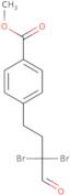 Methyl 4-(3,3-dibromo-4-oxobutyl)benzoate