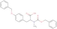 (S)-2-(((Benzyloxy)carbonyl)(methyl)amino)-3-(4-(benzyloxy)phenyl)propanoic acid