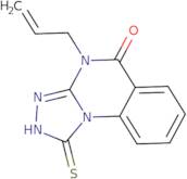 4-Allyl-1-mercapto-4H-[1,2,4]triazolo[4,3-a]quinazolin-5-one