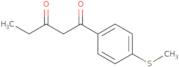 1-[4-(Methylsulfanyl)phenyl]pentane-1,3-dione