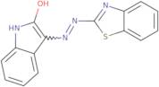 3-(aza(benzothiazol-2-ylamino)methylene)indolin-2-one