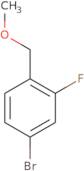 4-Bromo-2-fluoro-1-(methoxymethyl)benzene