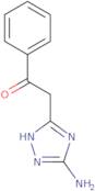 2-(5-Amino-1H-[1,2,4]triazol-3-yl)-1-phenyl-ethanone