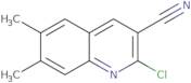 2-Chloro-6,7-dimethyl-quinoline-3-carbonitrile