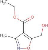 Ethyl 5-hydroxymethyl-3-methylisoxazole-4-carboxylate