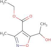 Ethyl 5-(1-hydroxyethyl)-3-methylsoxazole-4-carboxylate