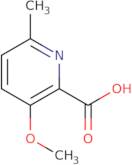 3-Methoxy-6-methylpyridine-2-carboxylic acid