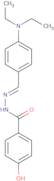 N-(4-(Diethylaminobenzylidenyl)-N'-(4-hydroxybenzoyl)-hydrazine