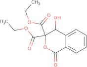 3,3-Diethyl 4-hydroxy-1-oxo-3,4-dihydro-1H-2-benzopyran-3,3-dicarboxylate