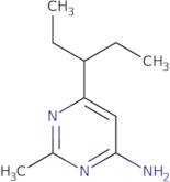 2-Methyl-6-(pentan-3-yl)pyrimidin-4-amine