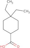 4,4-Diethylcyclohexane-1-carboxylic acid