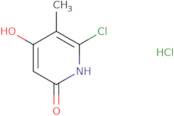 6-Chloro-4-hydroxy-5-methyl-1,2-dihydropyridin-2-one hydrochloride