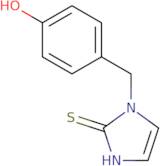 4-[(2-Sulfanyl-1H-imidazol-1-yl)methyl]phenol