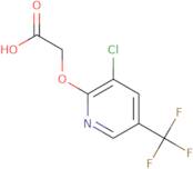 2-[[3-Chloro-5-(trifluoromethyl)pyridin-2-yl]oxy]acetic acid