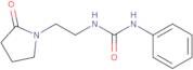 3-[2-(2-Oxopyrrolidin-1-yl)ethyl]-1-phenylurea