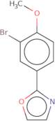 2-(3-Bromo-4-methoxyphenyl)-1,3-oxazole