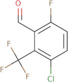 3-Chloro-6-fluoro-2-(trifluoromethyl)benzaldehyde