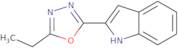 2-(5-Ethyl-1,3,4-oxadiazol-2-yl)-1H-indole