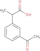 2-(3-Acetylphenyl)propanoic acid