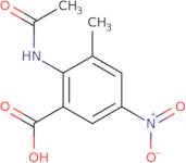 2-(Acetylamino)-3-methyl-5-nitrobenzoic acid