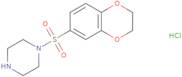 1-(2,3-Dihydro-1,4-benzodioxine-6-sulfonyl)piperazine hydrochloride