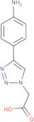 2-[4-(4-Aminophenyl)triazol-1-yl]acetic acid