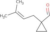 1-(3-Methylbut-2-enyl)cyclopropane-1-carbaldehyde