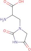 2-Amino-3-(2,4-dioxoimidazolidin-1-yl)propanoicacid