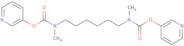 Di(pyridin-3-yl) hexane-1,6-diylbis(methylcarbamate)