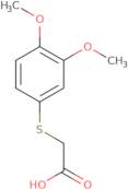 2-(3,4-Dimethoxyphenylthio)acetic Acid