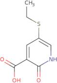 5-(Ethylsulfanyl)-2-oxo-1,2-dihydropyridine-3-carboxylic acid